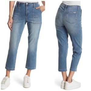 Joes Utility Straight High Rise Crop Jeans